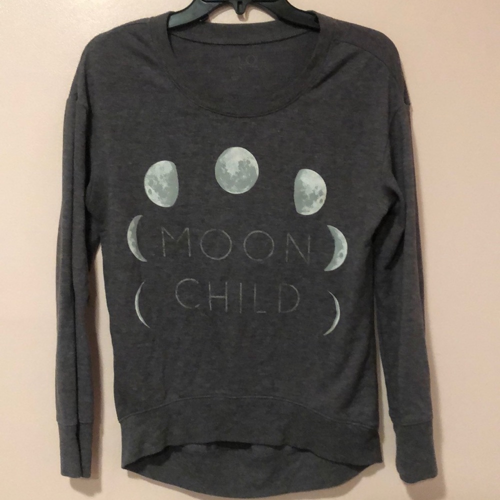 comfy grey sweater